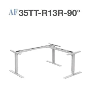 L shape Height Adjustable Desk​