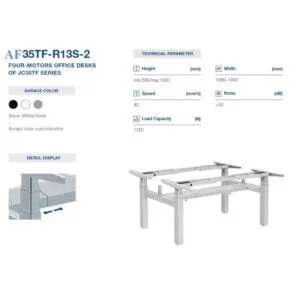 Twin Sharing Height Adjustable Desk​