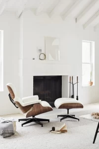 beautiful eames style lounge chair