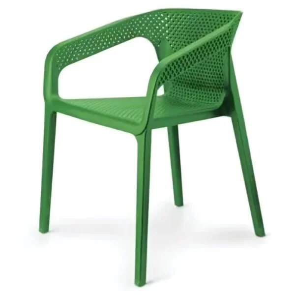 Green Color Cube Cafe Chair