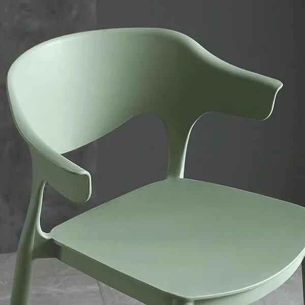 Ergonomic Plastic High Counter Stool