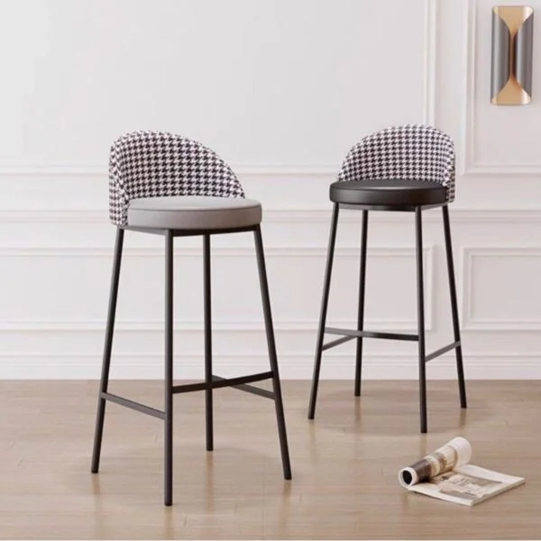 Online Zebra strip high counter bar stool