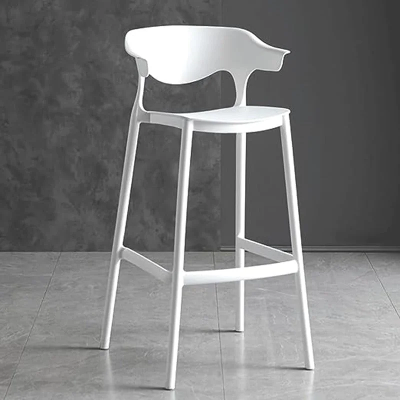 High Plastic Counter Bar Chair - Image 7