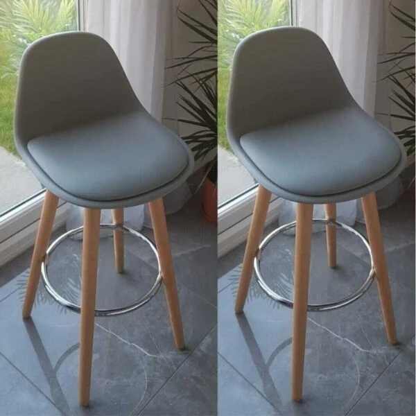 gray best high bar stool