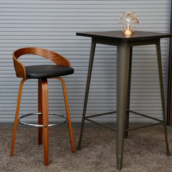 wooden counter bar stool chair