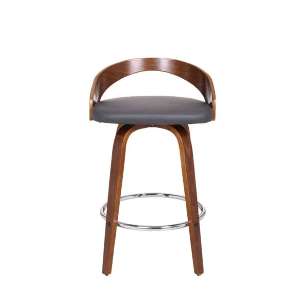 wooden high bar stool