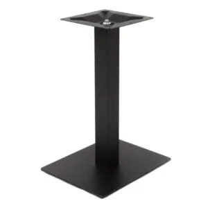 Black Powder Coating Square Table Base