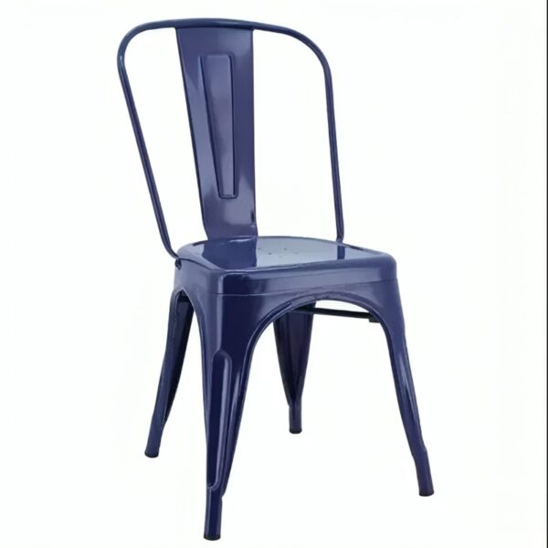 Blue Tolex Chair