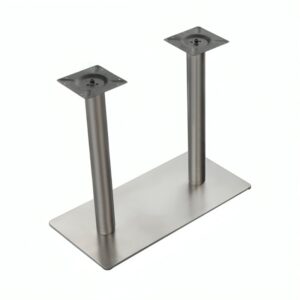 Stainless Steel Double Leg Table Base