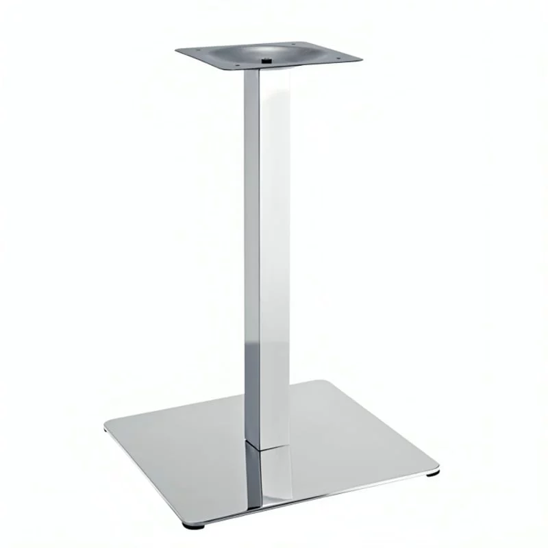 Stainless Steel Square Single Table Leg