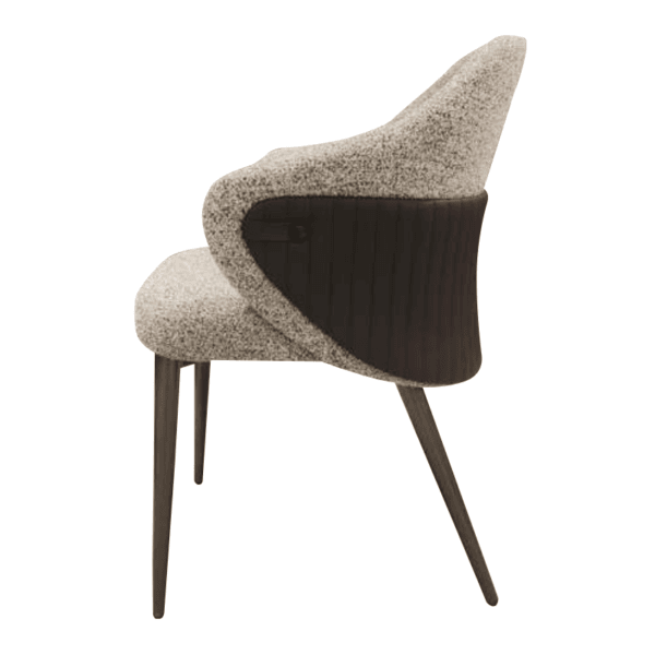 Side Pose of Aura Dining Chair